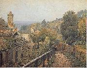Sentier de la Mi cote, Louveciennes, Alfred Sisley